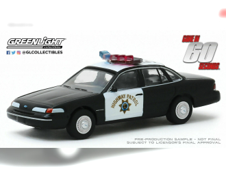 FORD Crown Victoria Police Interceptor "California Highway Patrol" 1992 (из к/ф "Угнать за 60 секунд")