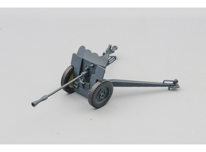 Пушка Hotchkiss 25 мм, Франция, серый ( в боевом положении)