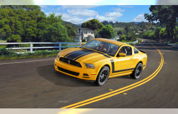 Сборная модель FORD Mustang Boss 302 2013 (подарочный набор)