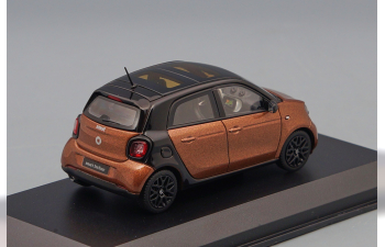 SMART ForFour Prime, black / hazel brown