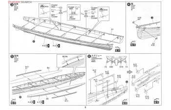 Сборная модель Ironclad Series Japanese Navy Heavy Cruiser Takao 1942 Retake