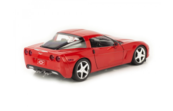 CHEVROLET Corvette Coupe C5 (2005), красный