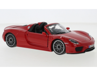 PORSCHE 918 Spyder 2015, red