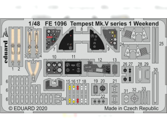 Фототравление для Tempest Mk. V series 1 Weekend