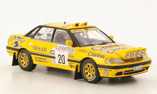 SUBARU LEGACY RS 20 CAMEL P.Eklund-J.Johansson RAC Rally 1992, yellow