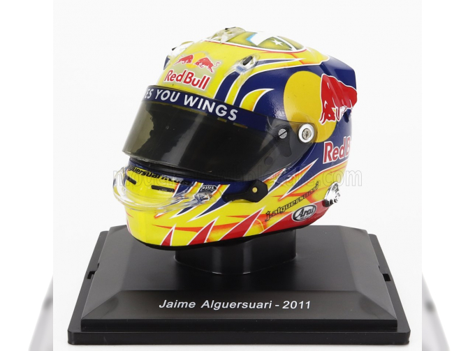 HELMET F1 Casco - Toro RossoStr6 N19 Season (2011) Jaime Alguersuari, Yellow Black