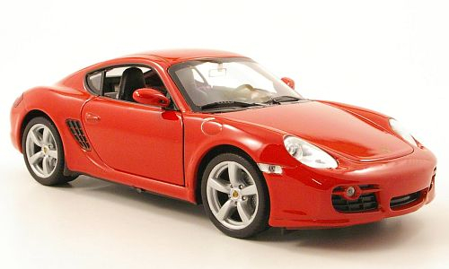PORSCHE Cayman S, red