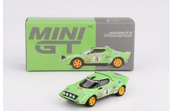 LANCIA Stratos HF №4 Spanish Rally Champion, light green