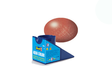 Краска акриловая водорастворимая - Бронза, металлик, 18 мл