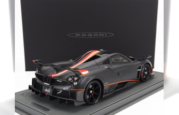 PAGANI Imola (2020) - Con Vetrina - With Showcase, Carbon Fibre Matt Black