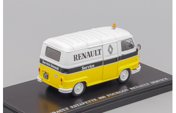 RENAULT Estafette 800 Restylee Fourgon Renault Service (1973), white / yellow