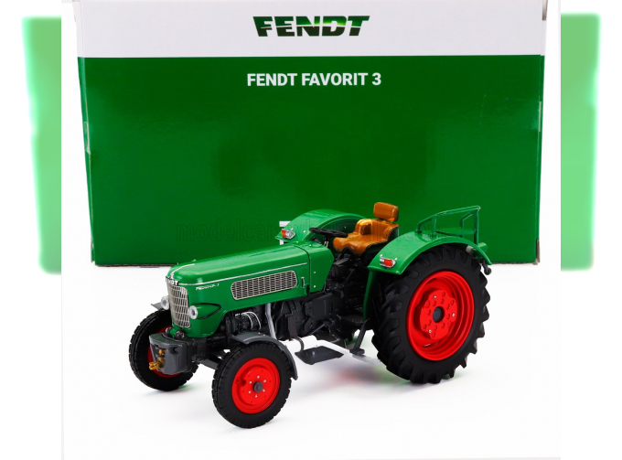 FENDT Favorit 3 2wd Tractor (1964), Green Red