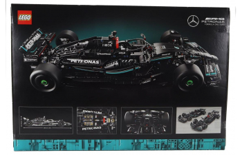 MERCEDES-BENZ GP Lego Technic - F1 W14 Team Mercedes-amg Petronas Formula One Season (2023) Lewis Hamilton - George Russel - 1642 Pezzi - 1642 Pieces, Matt Black