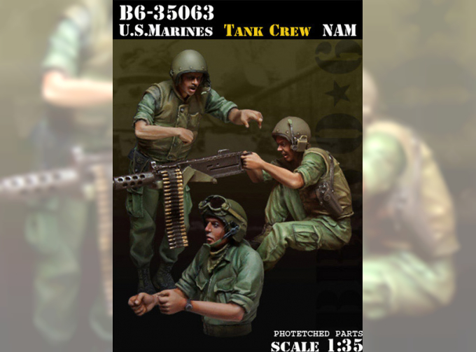 U.S. Marines Tank Crew 'Nam / Танковый экипаж морской пехоты США во Вьетнаме