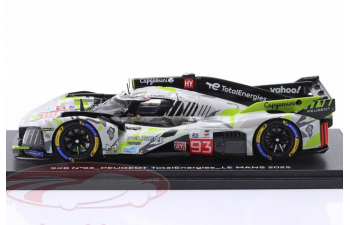 PEUGEOT 9X8 №93 24h LeMans Jean-Eric Vergne, Mikkel Jensen, Paul di Resta (2025)