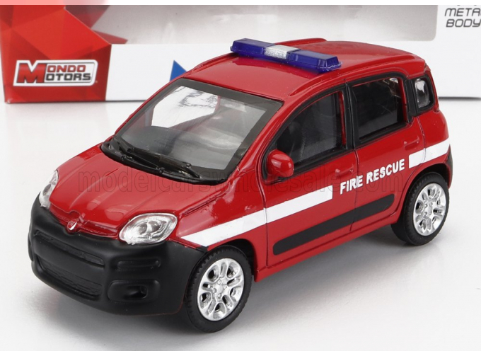 FIAT Nuova Panda Fire Engine (2003), Red White