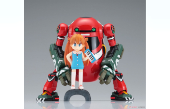 Сборная модель Робот 20 MechatroWeGo x Evangelion Unit-02 + Asuka Langley