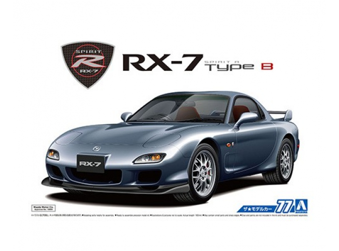 Сборная модель MAZDA FD3S RX-7 SPIRIT R TYPE B '02