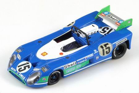 MATRA-Simca MS 670 №15 Winner Le Mans 1972, blue