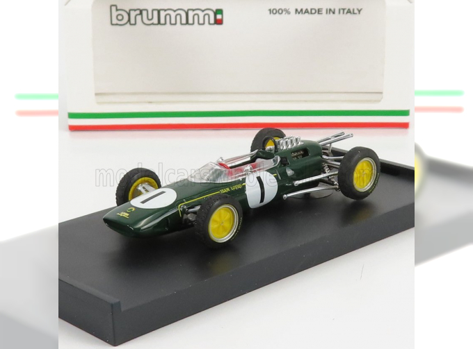 LOTUS F1 25 N 1 Winner Belgium Gp Jim Clark 1963 World Champion, Green