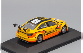 LADA Vesta WTCC, Автолегенды Новая эпоха 17, yellow / orange