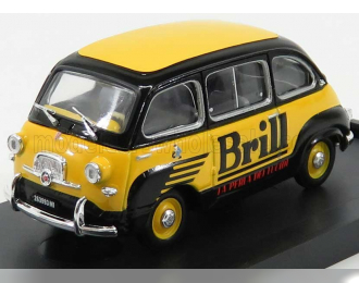 FIAT 600 MULTIPLA VEICOLO COMMERCIALE LUCIDO DA SCARPE BRILL (1956), YELLOW BLUE