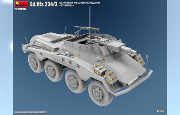 Сборная модель Sd.kfz. 234/3 Stummel Military 1945