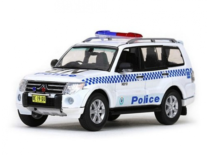 MITSUBISHI Pajero Police Полиция Австралии (2012), white