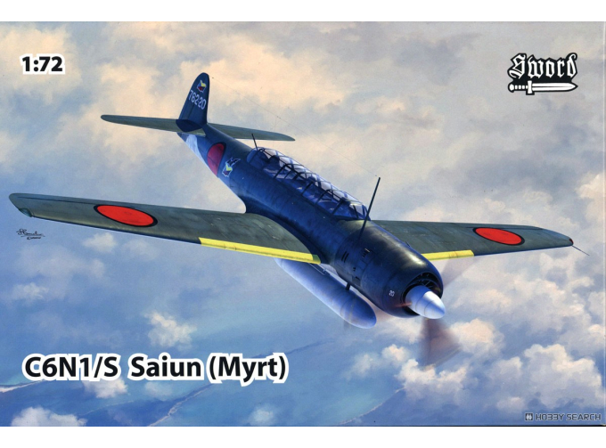 Сборная модель Nakajima C6N1/S Saiun (Myrt)