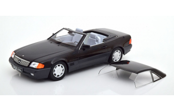 MERCEDES-BENZ 500 SL R129 Convertible with Hardtop (1993), black