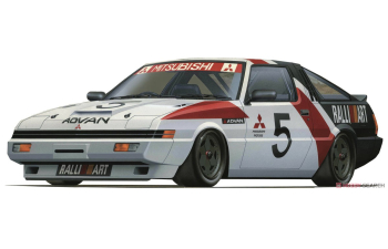 Сборная модель Mitsubishi Starion Turbo Inter Tech 1985