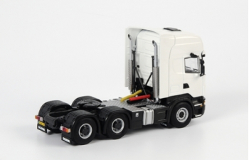 SCANIA R Topline 6x4, White Line 1:50, белый