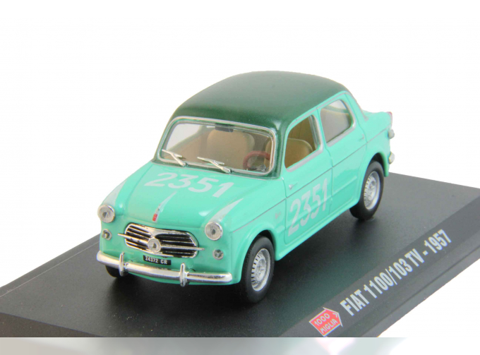 FIAT 1100/103 TV #2351 (1957), mint / green