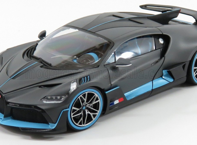 BUGATTI Divo (2018) Matt-Grey/Light Blue