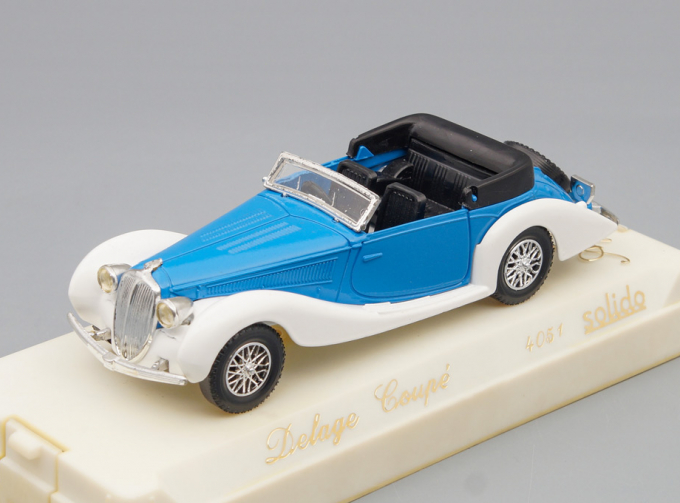 DELAGE Coupe de Ville, blue / white