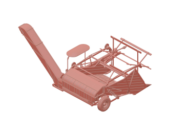 Сборная модель Силосоуборочный комбайн СК-2,6