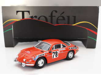 RENAULT Alpine A110 №78 Rally Montecarlo (1975) F.von Der Leyen - P.Diekmann, Dark Orange