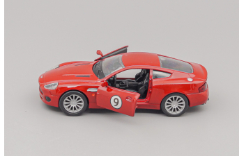 ASTON MARTIN Vanquish #9, red