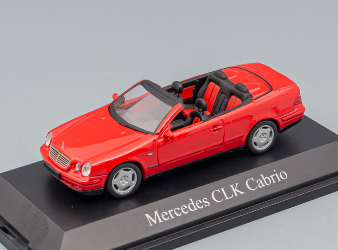 MERCEDES-BENZ CLK Cabrio (1999), red met.