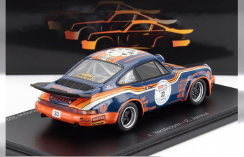 PORSCHE 911 3.0 Coupe №33 Rally Tour De Corse Historique (2024) Jos Verstappen - Renaud Jamoul, Blue Yellow