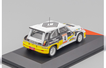 RENAULT 5 Maxi Turbo #4 1986, white / yellow