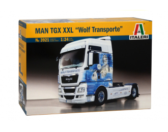 Сборная модель MAN TGX XXL "Wolf Transporte"