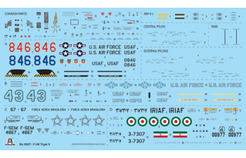 Сборная модель F-5E TIGER II