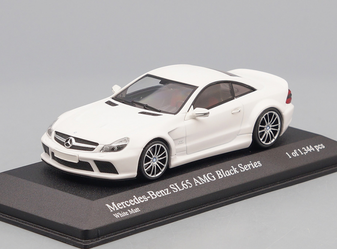 MERCEDES-BENZ SL65 AMG Black Series (R230) (2009), matte white