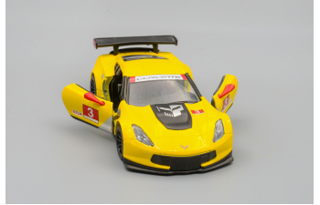 CHEVROLET Corvette C7 R (2016), Yellow