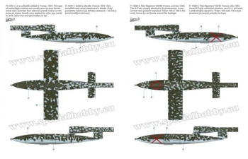 Сборная модель Spitfire Mk.XII against V-1 Flying Bomb