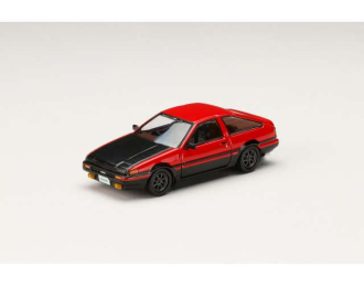 Toyota Sprinter Truneo (AE86) GT-Apex JDM Customized Version Carbon bonnet, red / black