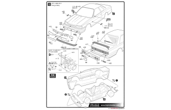 Сборная модель Tuned Skyline Tommykaira M20/M30 (R31)