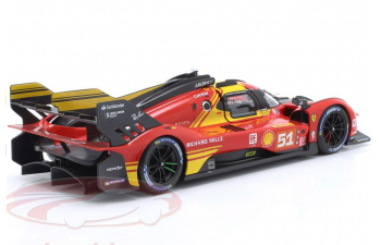 FERRARI 499P 12th 1812km Qatar WEC 2024 & 3rd 24h LeMans Alessandro Pier Guidi, James Calado, Antonio Giovinazzi (2024)