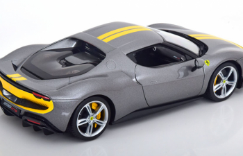 FERRARI 296 Gtb Assetto Fiorano (2022), Grey Yellow